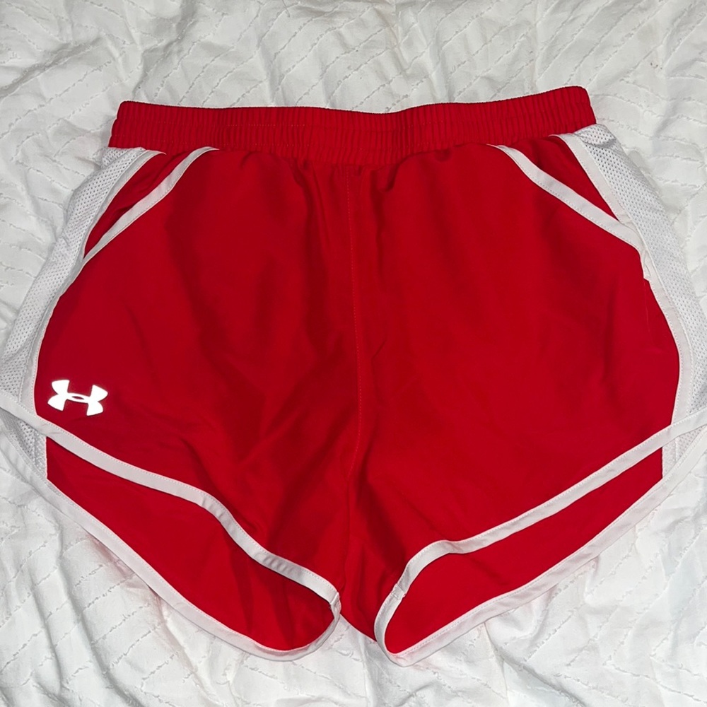 Red Under Armour Shorts